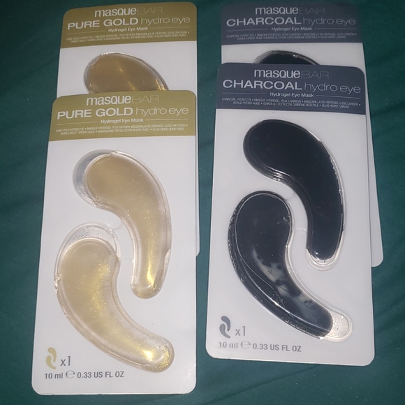 Masque Pure Gold & Charcoal Hydro Eye Masks - Picture 1 of 4